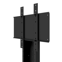 HI-ND Floorstand Lite, black printed glass decor (49” – 55”)