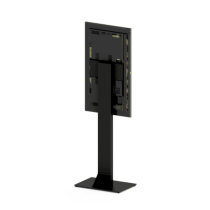 HI-ND Floorstand Lite, black printed glass decor (49” – 55”)