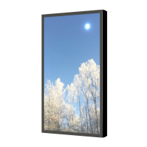 HI-ND Wall Casing 43″, Landscape (Samsung QM43C – LG UM5N-E, UH5N-E) Black