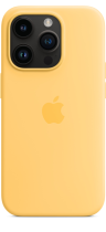 Apple Silicone Case iPhone 14 Pro with MagSafe Sunglow