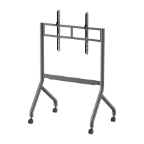 Brateck SlimLift Heavy-Duty TV Cart (55″-90″)