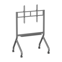 Brateck SlimLift Heavy-Duty TV Cart (55"-90")