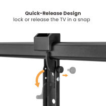 Brateck Heavy-Duty Full-Motion TV Wall Mount (60"-120")