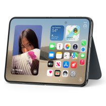 Apple iPhone Duo Folio with Kickstand Navy Blue