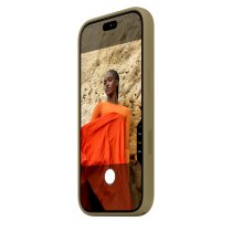 Apple iPhone 18 Pro Silicone Case with MagSafe Olive