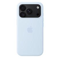 Apple iPhone 18 Pro Silicone Case with MagSafe Crisp Blue