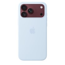 Apple iPhone 18 Pro Max Silicone Case with MagSafe Crisp Blue