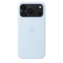 Apple iPhone 18 Pro Max Silicone Case with MagSafe Crisp Blue