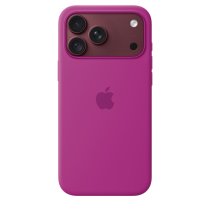 Apple iPhone 18 Pro Max Silicone Case with MagSafe Magenta