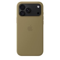 Apple iPhone 18 Pro Max Silicone Case with MagSafe Olive