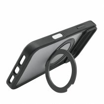 Vivid Skin Feel MagSafe Case With 360 Rotating Stand Apple iPhone 18 Pro Black