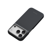Pitaka Edge Case Apple iPhone 18 Pro Classic - Black Grey (Twill)