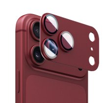 Vivid Metallic Camera Lens Protector Apple iPhone 18 Pro Dark Cherry