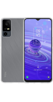 Vivid Set TPU Case + Tempered Glass TCL 40R 5G Transparent