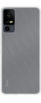 Vivid Set TPU Case + Tempered Glass TCL 40R 5G Transparent