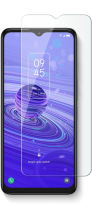 Vivid Set TPU Case + Tempered Glass TCL 40R 5G Transparent