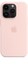 Apple Silicone Case iPhone 14 Pro with MagSafe Chalk Pink