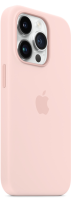 Apple Silicone Case iPhone 14 Pro with MagSafe Chalk Pink